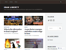 Tablet Screenshot of iranliberty.net